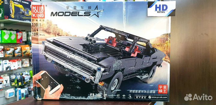 Конструктор Mould King 13081 Muscle Car Доминика Т