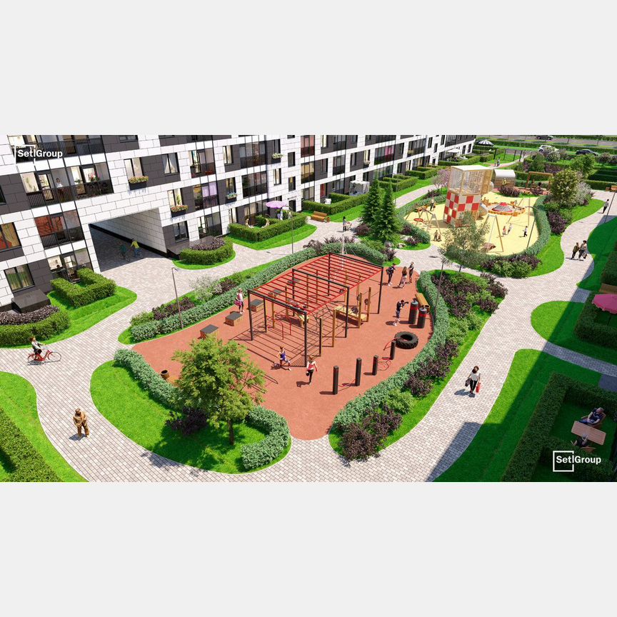 1-к. квартира, 34,1 м², 5/5 эт.