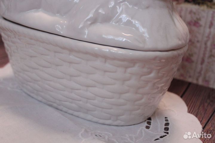 Конфетница кролик пасхальный