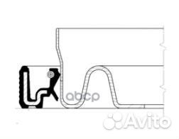 Сальник коленвала RR BMW E90/46/90/39/60/53/70