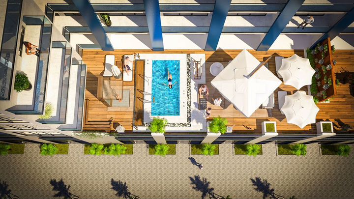 Квартира-студия, 37,5 м² (Грузия)