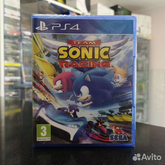 Team Sonic Racing PS4 (новый)