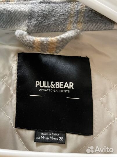 Куртка-рубашка Pull&Bear утепленная