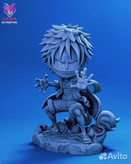 Фигурка аниме Чибик Луффи One Piece