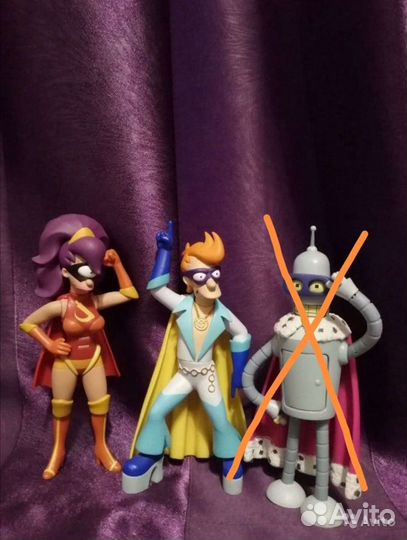 Коллекционные фигурки футурама. Фрай, Лила