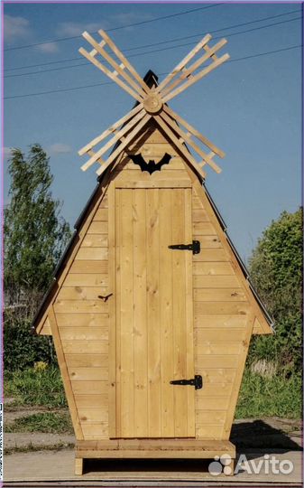 Уличный туалет домик с установкой бов 245
