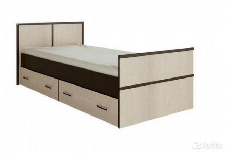 Кровать с ящиками