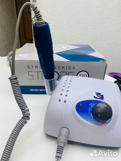Аппарат для маникюра Strong 210 качеств.копияКорея