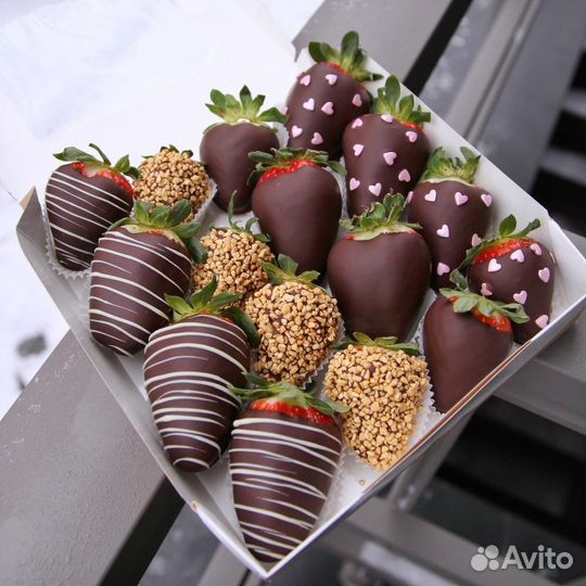 Клубника в шоколаде набор
