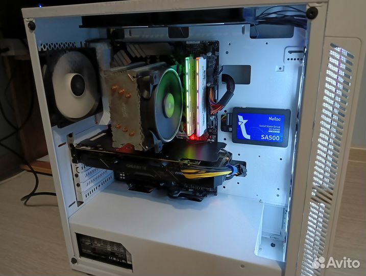 Игровой пк Ryzen 7 2700, 16GB DDR4, GTX 1060 6GB