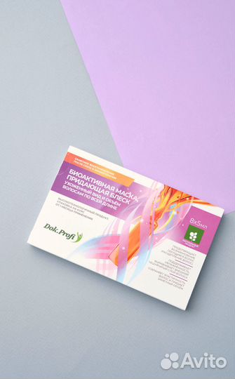 Dok.Profi Биоактивная маска для блеска волос