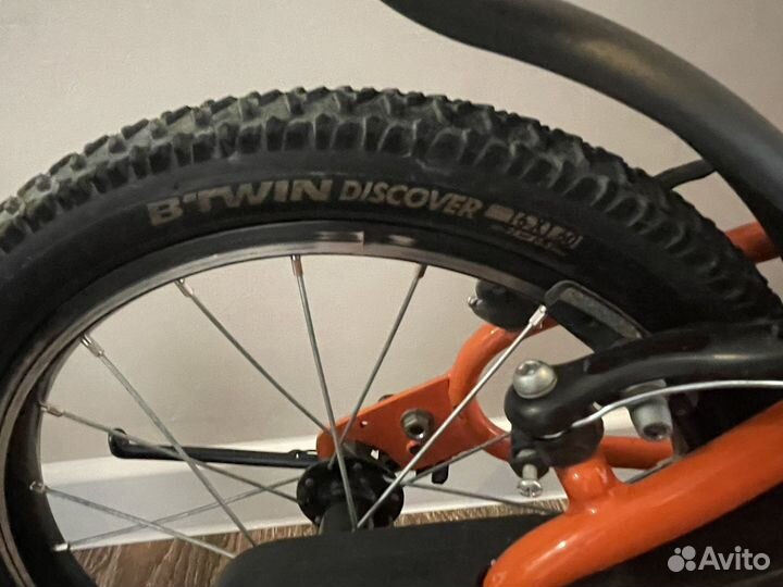 Детский велосипед btwin 16