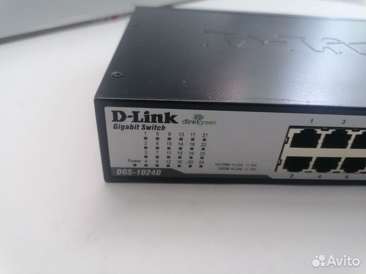 Коммутатор D-Link DGS-1024D