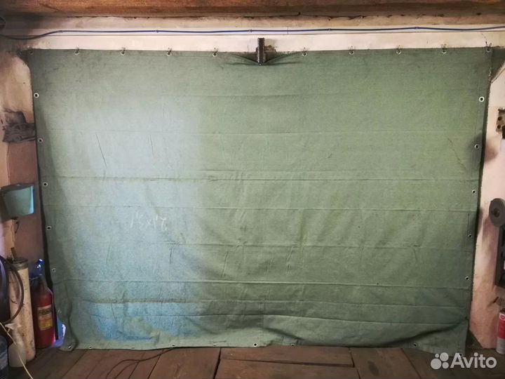 Брезентовая штора 3.5 х 2.5 400 грамм.м2 оп