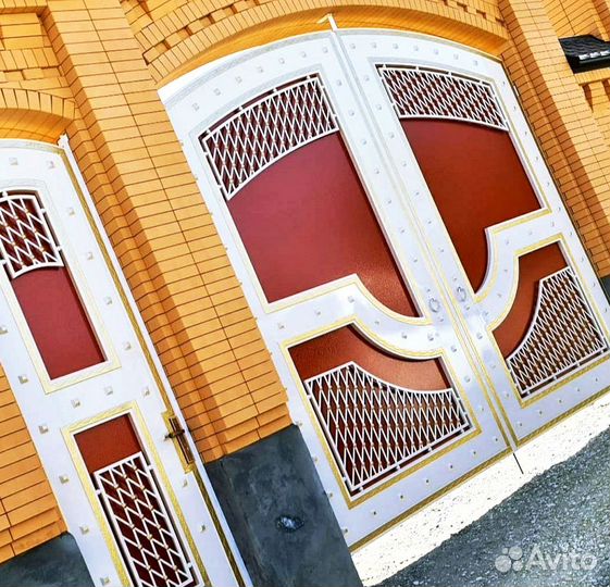 Кованые ворота