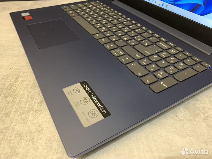 Мощный Lenovo (i5 7200u/озу-6gb/SSD240/Radeon 530)