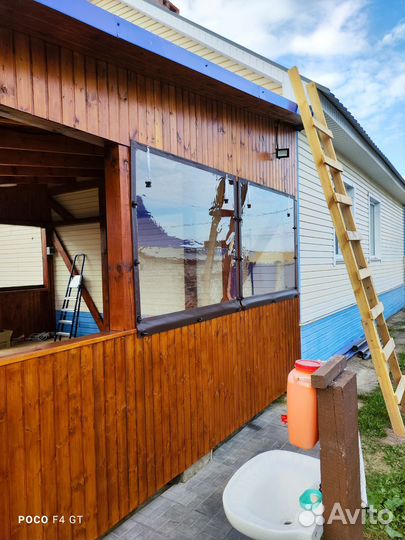 Мягкие,гибкие окна на беседку,террасу