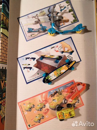 Киндер сюрприз пони, машинки, другое