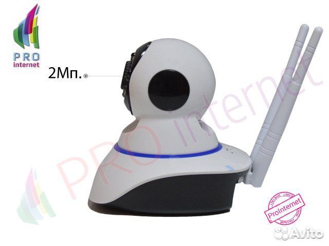Поворотная Wifi IP-Камера 2мп (Обзор 355 Градусов)