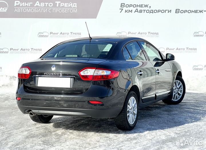 Renault Fluence 2.0 CVT, 2013, 145 000 км