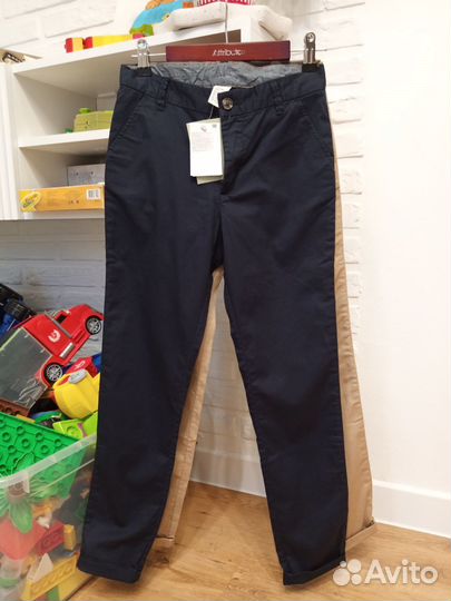 Брюки новые HM на мальчика 140