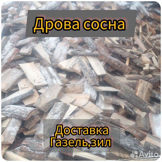 Дрова сосна резаные