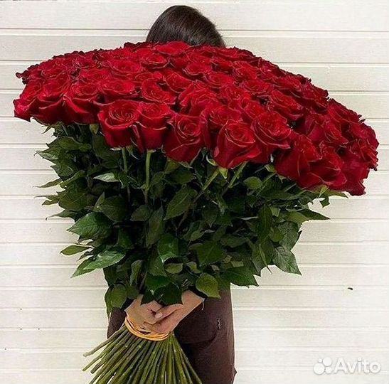 Высокие розы Доставка цветов