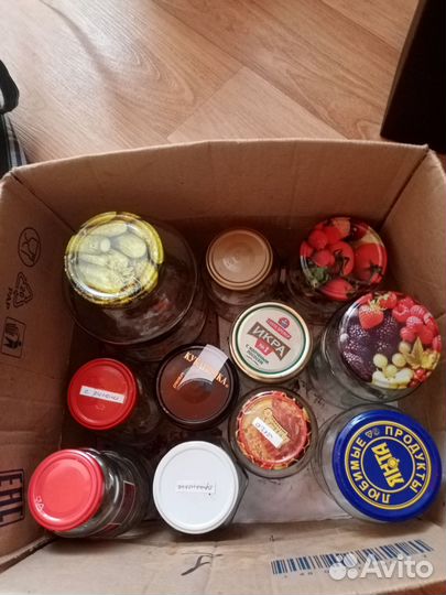 Банки стеклянные