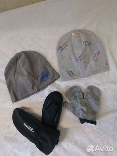 Шапка reima, totti варежки и краги