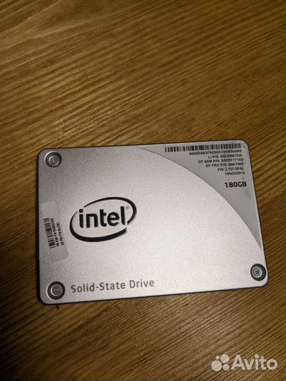 Intel ssd pro on sale 2500 series 180gb