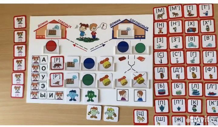 Плакат для изучения звуков