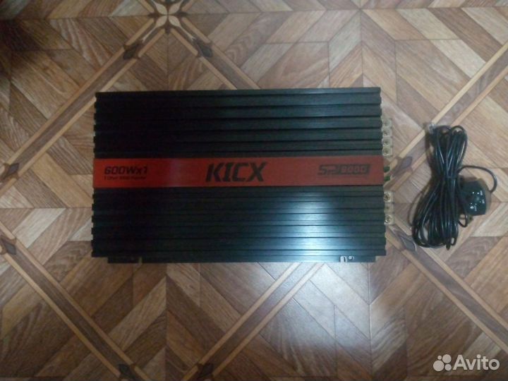 Автомобильный усилитель, моноблок