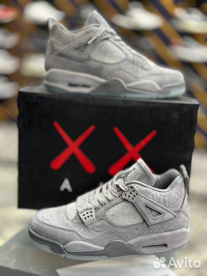 Кроссовки мужские Nike air jordan 4 retro x Kaws