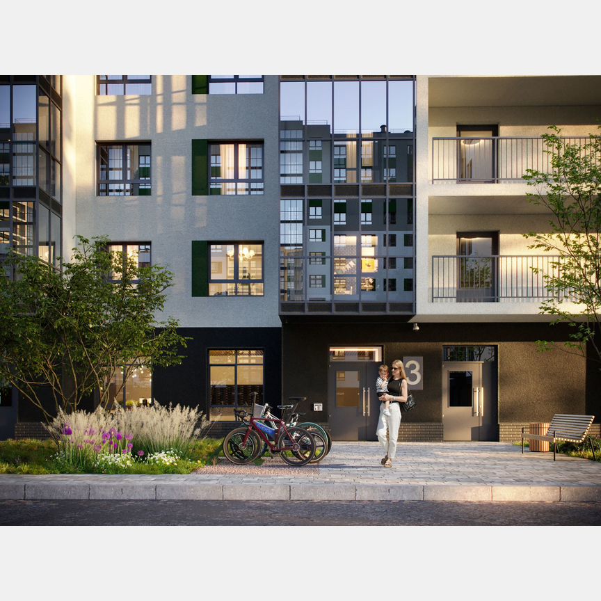2-к. квартира, 53 м², 7/12 эт.
