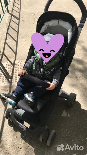 Прогулочная коляска nuna pepp luxx с бампером