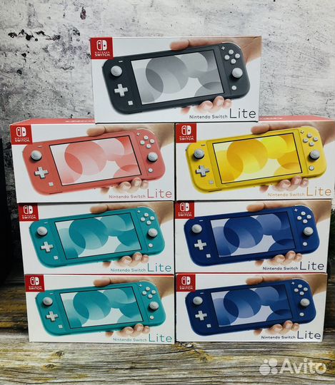 Nintendo switch lite (новые, трейд ин)