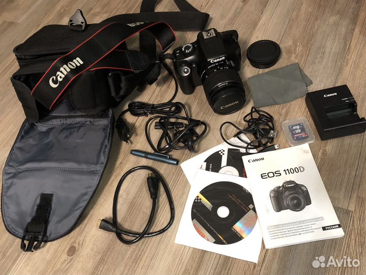 Canon eos 1100d Идеал, полный комплект +