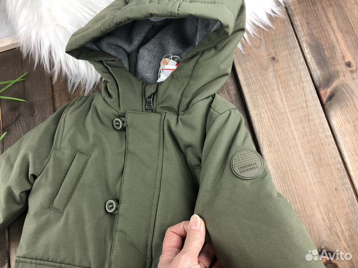 Зимняя куртка для мальчика 86