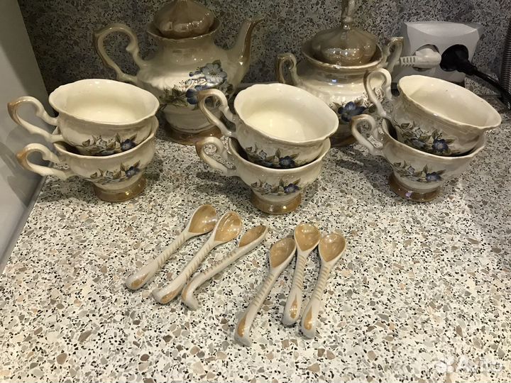Чайный сервиз новый фарфор