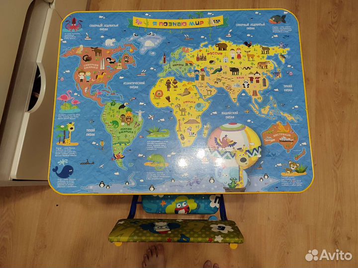 Детский стол и стул