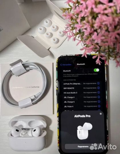 Airpods Pro 2 шумоподавление (Новые, Гарантия)