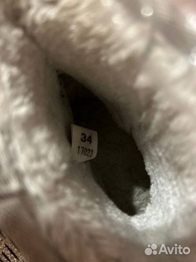 Угги для девочки 34 размер