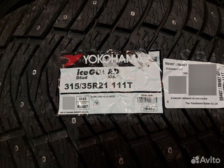 Yokohama IceGuard Stud IG65 285/40 R21 и 315/35 R21