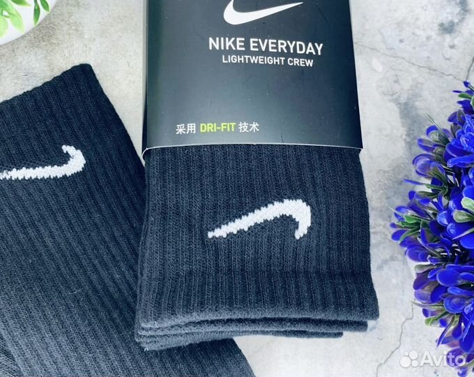 Носки Nike Everyday оригинал чёрные