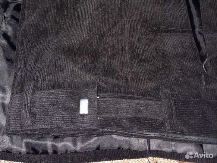 Вельветовый костюм- тройка