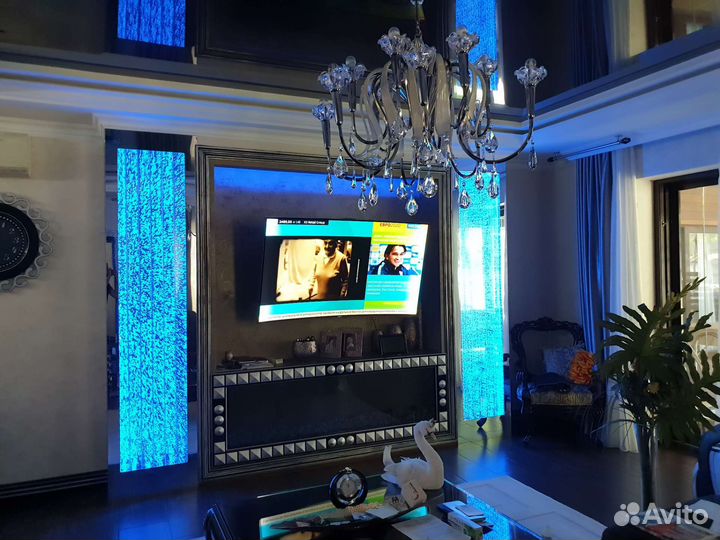 Пузырьковые панели,монопанели,водопады,колонны