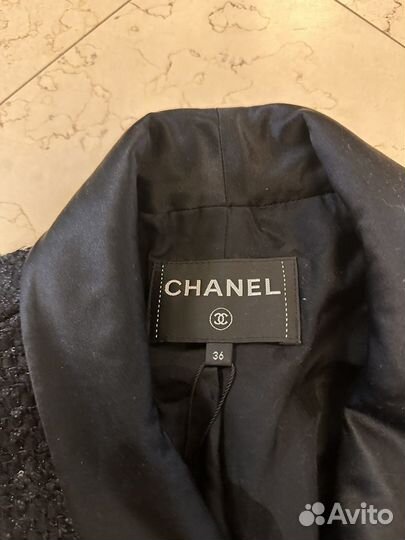 Твидовый пиджак chanel оригинал