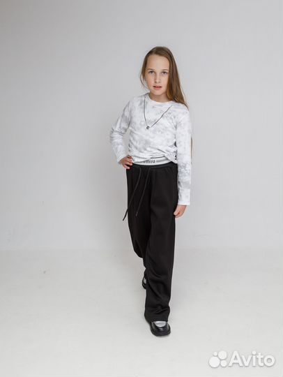 Утепленные штаны для девочки