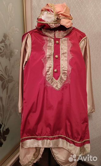 Костюм Алладина/ восточного принца индийские рубаш