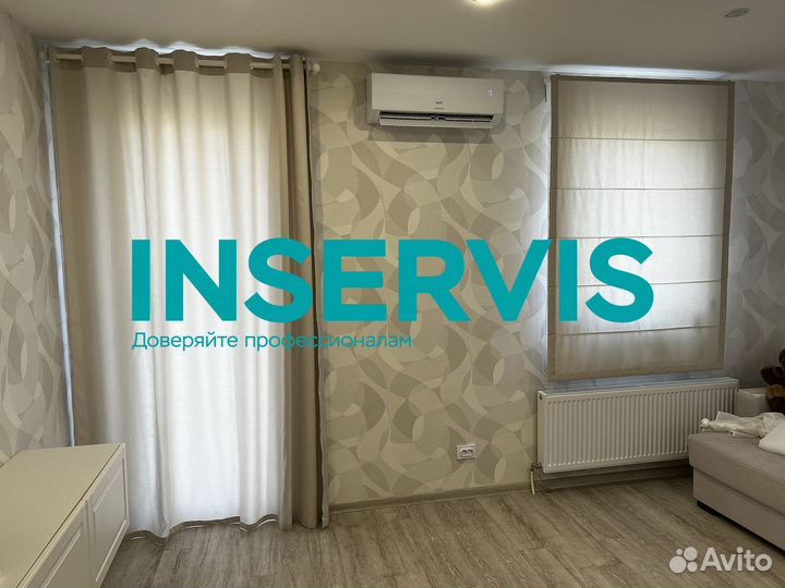 Ширина римской шторы